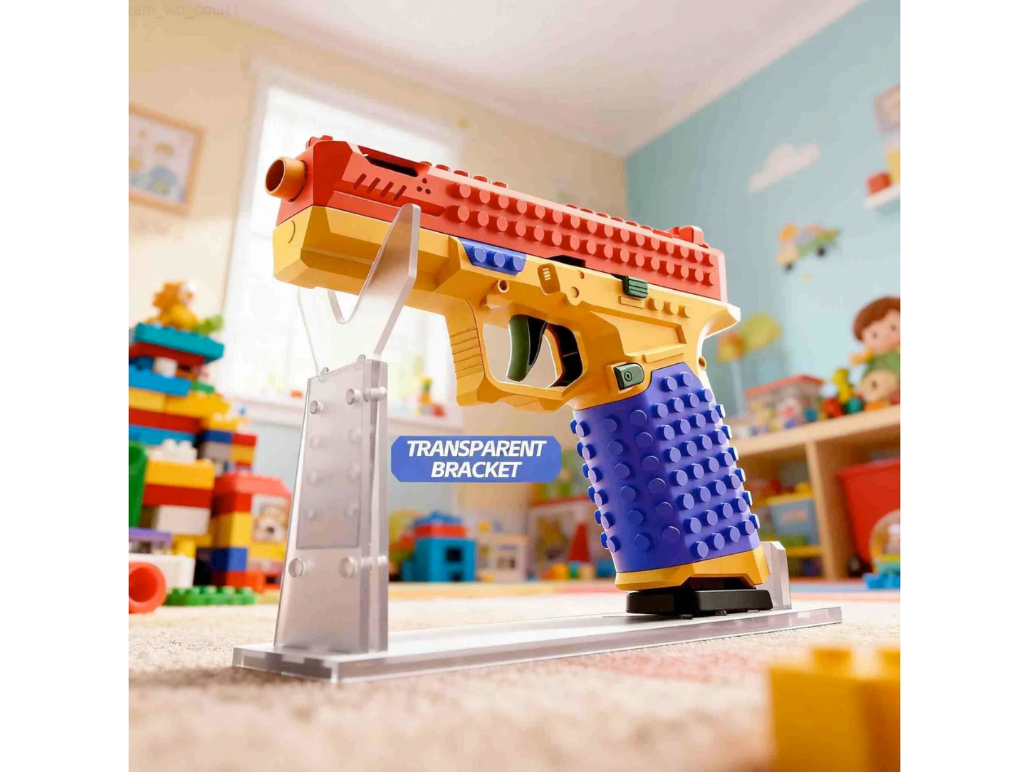 Pistola de juguete retro